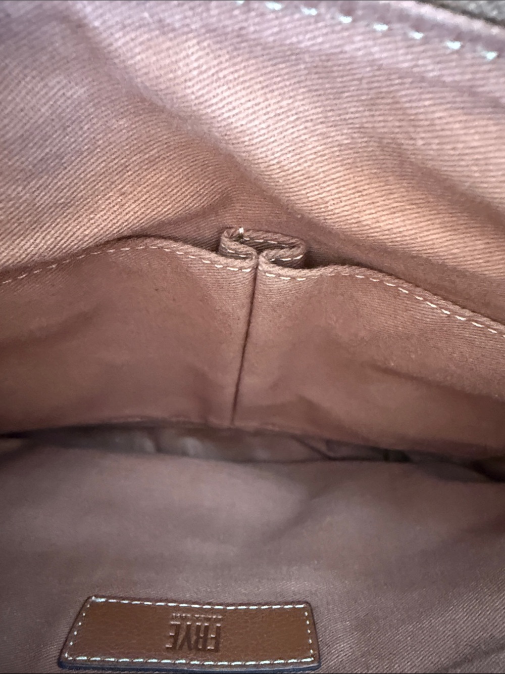FRYE Timeless Leather Crossbody Bag in Cognac - Picture 4 of 16